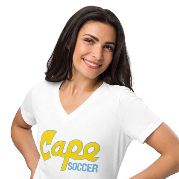 Women’s relaxed v-neck t-shirt - Image 2
