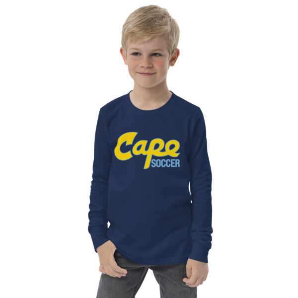 Youth Cape Long Sleeve Tee - Image 3