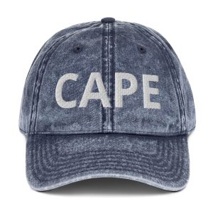 Vintage Cotton Twill Cap