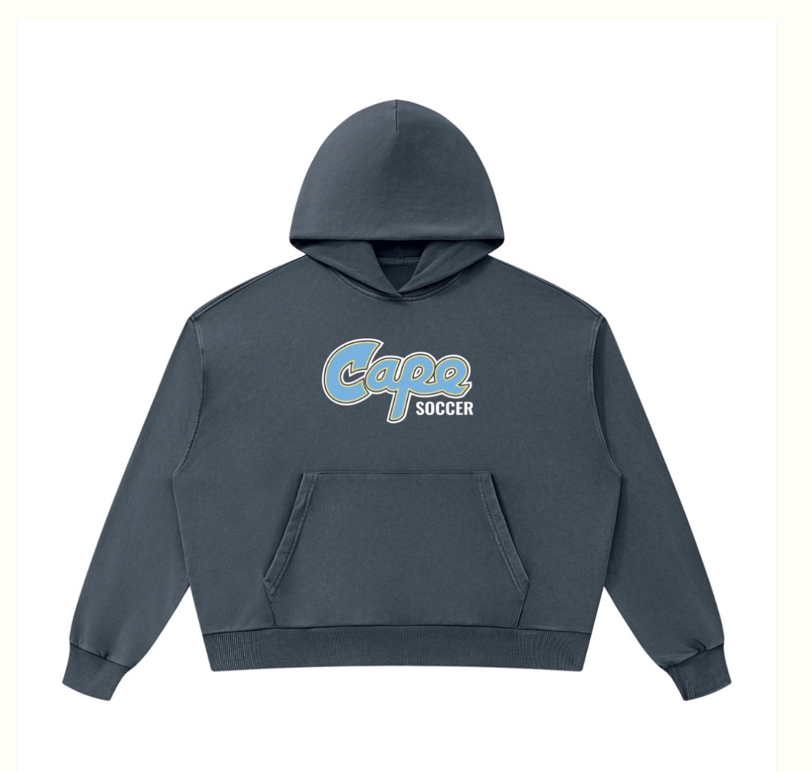 Mineral Wash Boxy Hoodie - Image 3